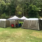 Basin Ku-Ring-Gai Campsite Set Up